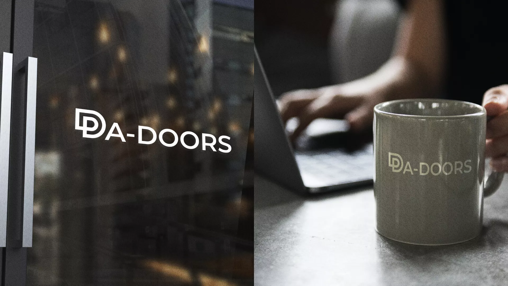 Создание логотипа компании «DA-DOORS» в Минусинсе